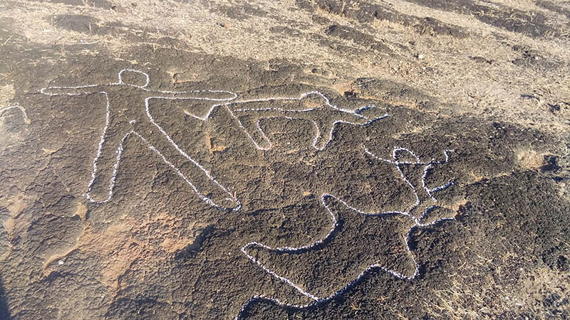 ಶಿಲಾಯುಗ ಕಾಲದ ಆದಿಮ ಚಿತ್ರಗಳು ಪತ್ತೆ