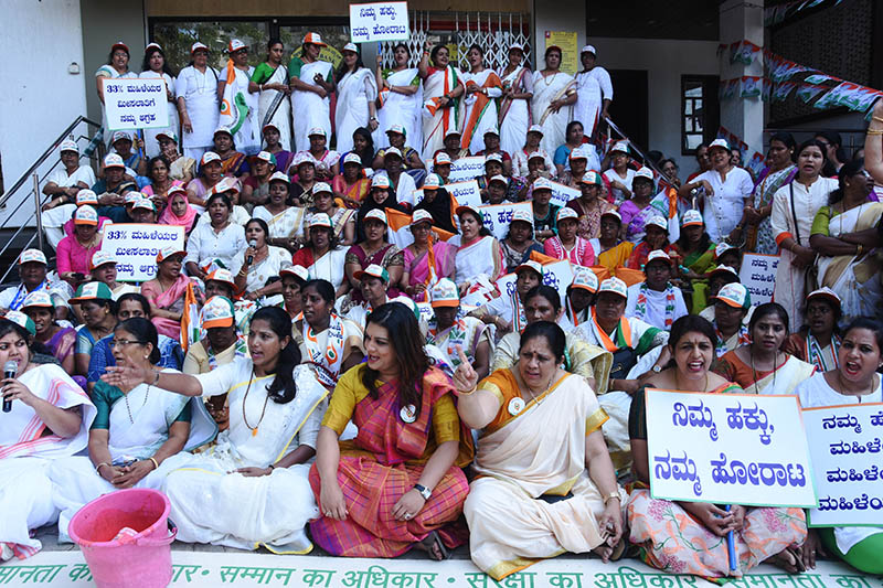 ಮಹಿಳಾ ಕಾಂಗ್ರೆಸ್‌ನಿಂದ ‘ಮಹಿಳಾ ಅಧಿಕಾರ ಯಾತ್ರೆ’: ರಾಜಕೀಯ ಸ್ಥಾನಮಾನ ಕುರಿತು ಮೀಸಲಾತಿಗೆ ಆಗ್ರಹ