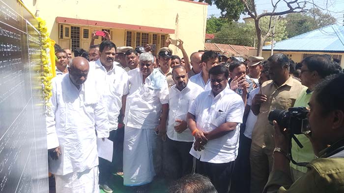ಕಡೂರು: 76 ಕೋಟಿ ರೂ. ಕಾಮಗಾರಿಗೆ ಸಚಿವ ರೇವಣ್ಣ ಚಾಲನೆ