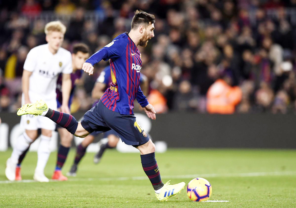 ಬಾರ್ಸಿಲೋನ-ವೆಲೆನ್ಸಿಯಾ ಪಂದ್ಯ ರೋಚಕ ಡ್ರಾ