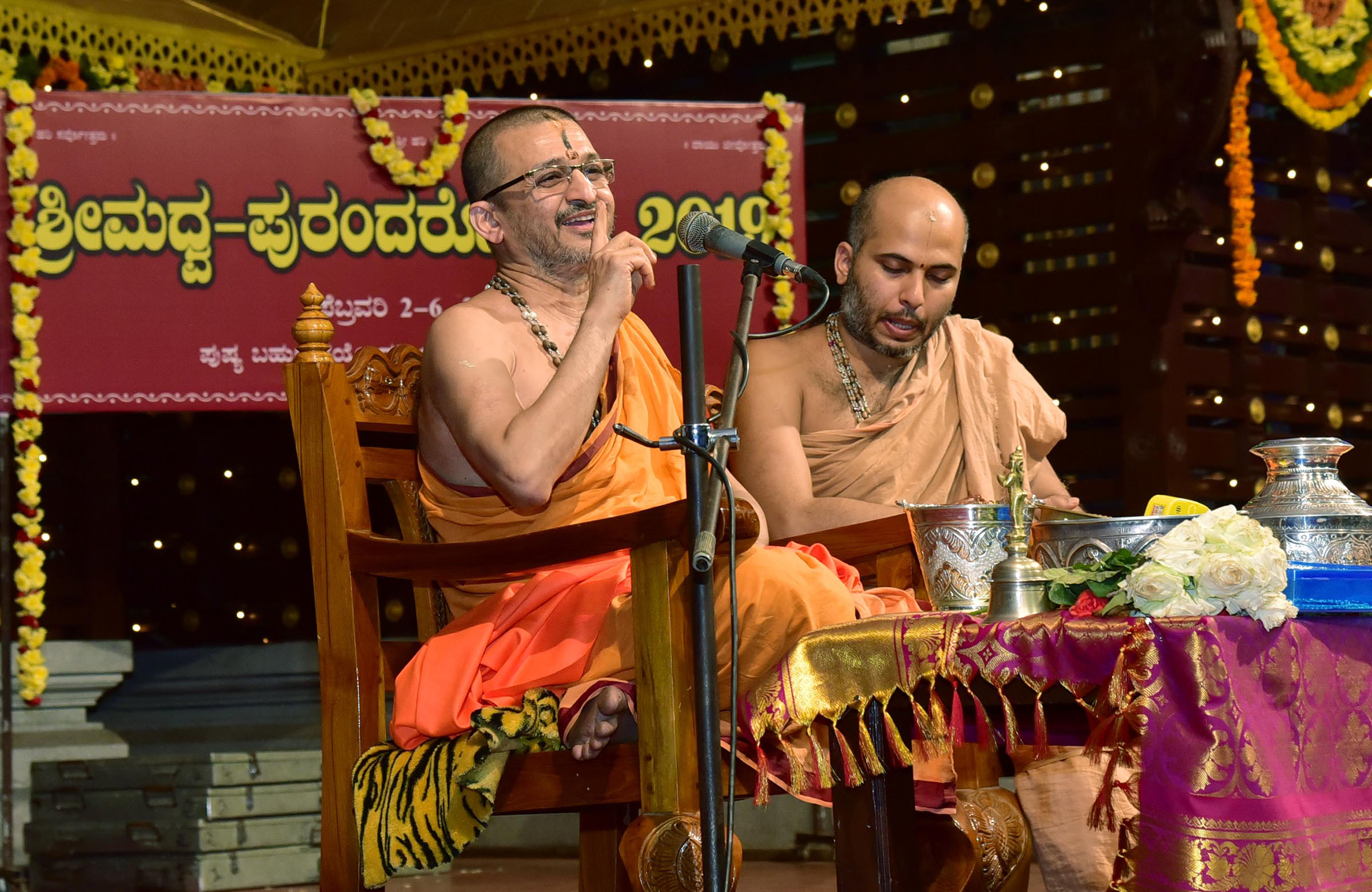 ಆಚಾರ್ಯ ಮಧ್ವ- ಪುರಂದರರ ಭಾವ ಪರಸ್ಪರ ಪೂರಕವಾದುದು: ಪಲಿಮಾರುಶ್ರೀ