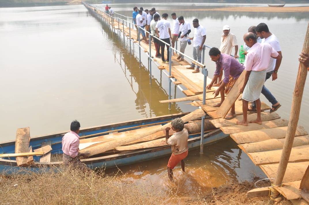 ಪಾವೂರು ಉಳಿಯ: ಹಾನಿಗೀಡಾದ ಸೇತುವೆ ದುರಸ್ತಿಗೆ ನೆರವು