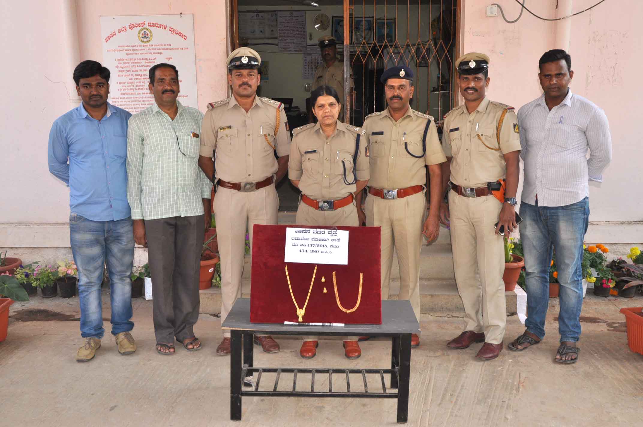 ಕಲ್ಯಾಣ ಮಂಟಪದಲ್ಲಿ ಕಳವು ಪ್ರಕರಣ: ಆರೋಪಿ ಬಂಧನ- 3.25 ಲಕ್ಷ ಮೌಲ್ಯದ ಚಿನ್ನಾಭರಣ ವಶ