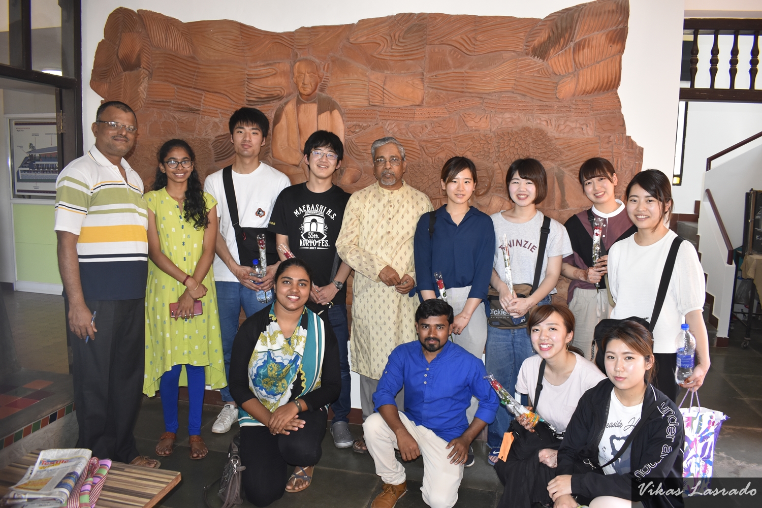 ಕಲಾಂಗಣಕ್ಕೆ ಜಪಾನಿ ವಿದ್ಯಾರ್ಥಿಗಳ ಅಧ್ಯಯನ ಭೇಟಿ