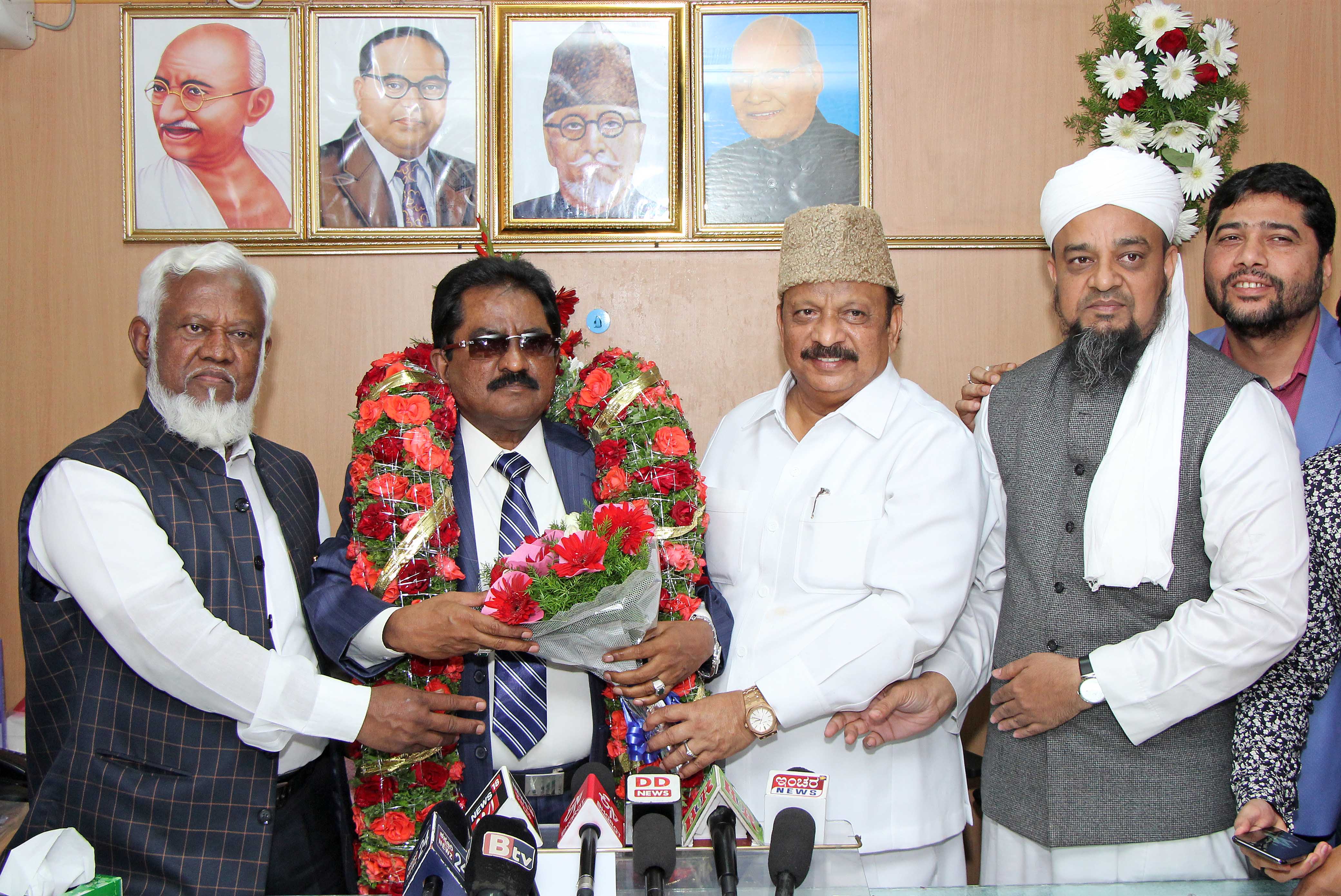 ಕೆಎಂಡಿಸಿ ಅಧ್ಯಕ್ಷರಾಗಿ ಝಫ್ರುಲ್ಲಾಖಾನ್ ಅಧಿಕಾರ ಸ್ವೀಕಾರ