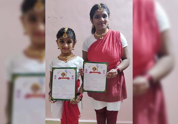 ಶಾಸ್ತ್ರೀಯ ನೃತ್ಯ-ಭರತ ನಾಟ್ಯ: ಮಂಡ್ಯದ ಸಹೋದರಿಯರು ಗಿನ್ನಿಸ್ ರೆಕಾರ್ಡ್ ಗೆ ದಾಖಲು