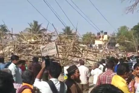 ಧಾರವಾಡ ಕಟ್ಟಡ ಕುಸಿತ ಪ್ರಕರಣ: 60 ಮಂದಿ ರಕ್ಷಣೆ, ಮುಂದುವರಿದ ಕಾರ್ಯಾಚರಣೆ