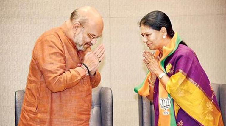 ತೆಲಂಗಾಣ ಕಾಂಗ್ರೆಸ್‌ನ ಹಿರಿಯ ನಾಯಕಿ ಡಿ.ಕೆ. ಅರುಣಾ ಬಿಜೆಪಿಗೆ ಸೇರ್ಪಡೆ