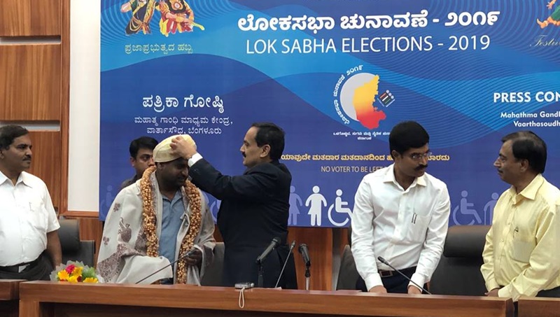 ರಾಜ್ಯ ಚುನಾವಣಾ ರಾಯಭಾರಿಯಾಗಿ ಪದ್ಮಶ್ರೀ ಪುರಸ್ಕೃತ ಗಿರೀಶ್ ಗೌಡ ಆಯ್ಕೆ