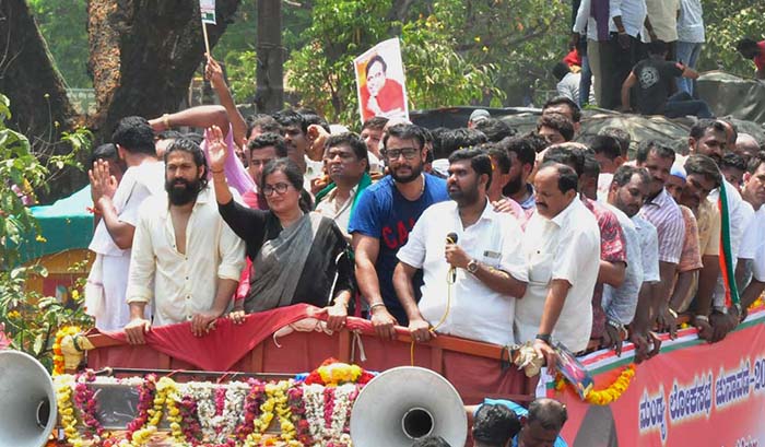 ಸುಮಲತಾ ಪರ ಪ್ರಚಾರ: ಟೀಕಾಕಾರರಿಗೆ ನಟ ಯಶ್ ತಿರುಗೇಟು ನೀಡಿದ್ದು ಹೀಗೆ..