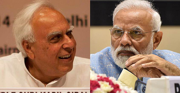 ​ಚಾಯ್‌ವಾಲಾಗಳನ್ನು ಮರೆತು ಚೌಕಿದಾರರೊಂದಿಗೆ ಮೋದಿ: ಕಪಿಲ್ ಸಿಬಲ್