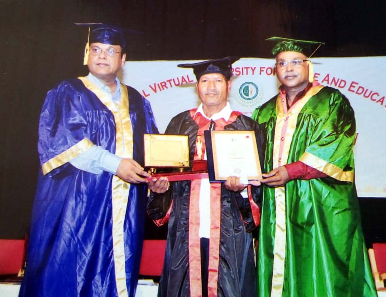 ಪೋತೇರ ಮಹದೇವುಗೆ ಗೌರವ ಡಾಕ್ಟರೇಟ್