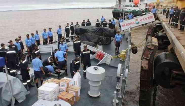 ಮೊಝಾಂಬಿಕ್: ಭಾರತೀಯ ನೌಕಾಪಡೆಯಿಂದ 192 ಮಂದಿಯ ರಕ್ಷಣೆ