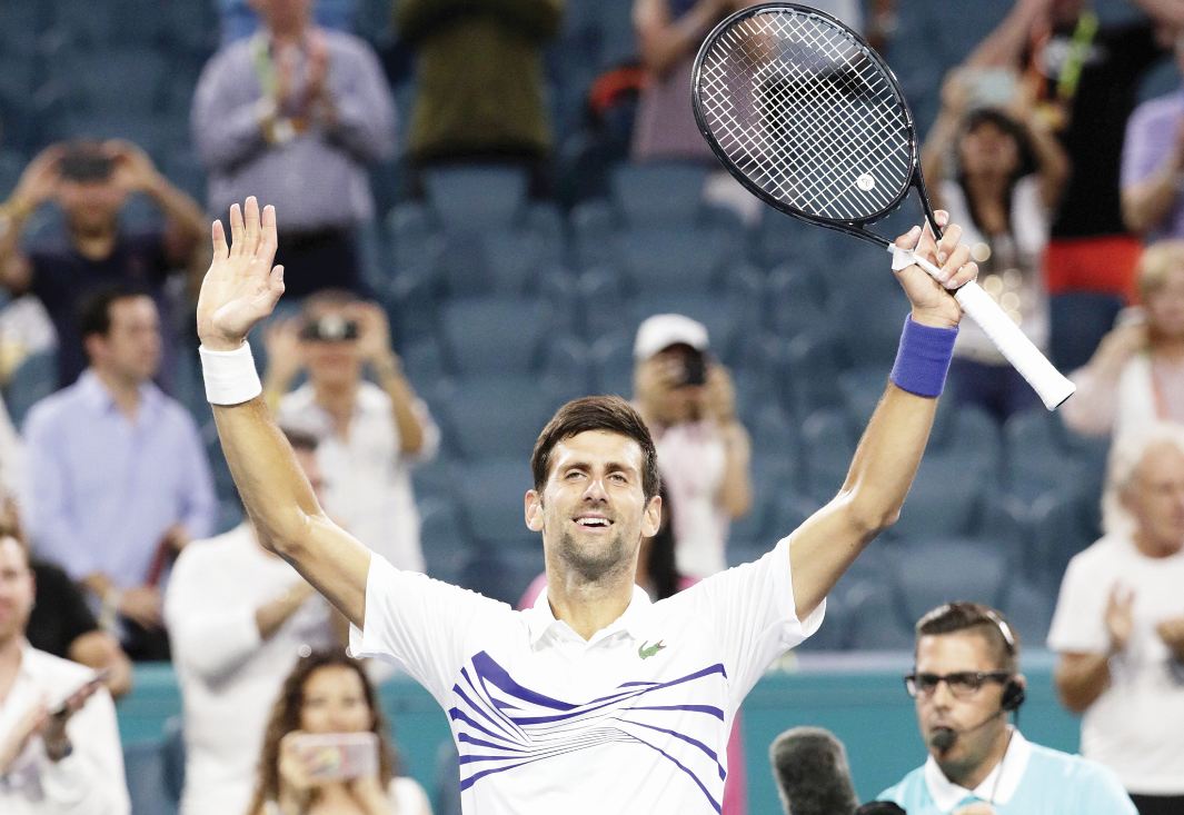 ಜೊಕೊವಿಕ್ ಮೂರನೇ ಸುತ್ತಿಗೆ ಲಗ್ಗೆ