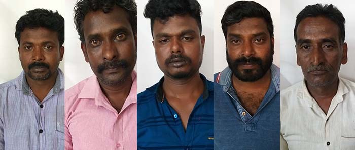 ಅಕ್ರಮ ಸ್ಫೋಟಕ ವಸ್ತು ದಾಸ್ತಾನು: ಐವರು ಆರೋಪಿಗಳ ಬಂಧನ