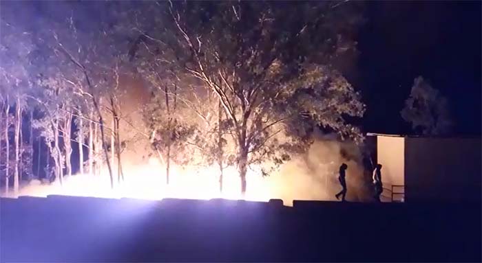 ಬನ್ನೇರುಘಟ್ಟ ಜೈವಿಕ ಉದ್ಯಾನದಲ್ಲಿ ಬೆಂಕಿ