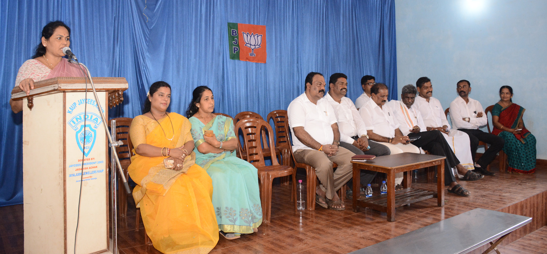 ಕಾಪುವಿನಲ್ಲಿ ಬಿಜೆಪಿ ಕಾರ್ಯಕರ್ತರ ಸಭೆ