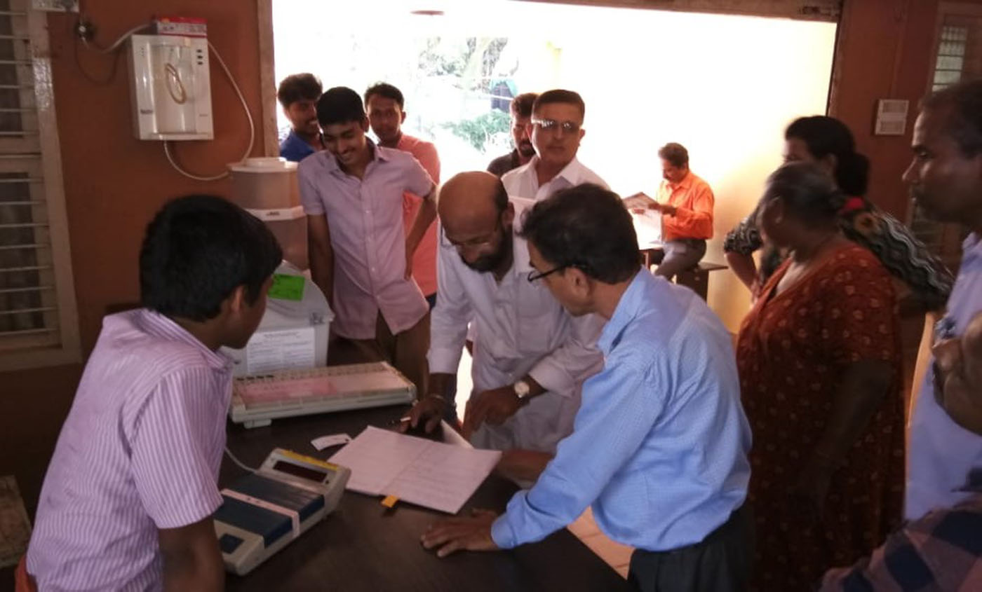 ಸಾಲಿಗ್ರಾಮ ಪ.ಪಂ: ವಿವಿಧೆಡೆ ಮತದಾನ ಪ್ರಾತ್ಯಕ್ಷಿಕೆ