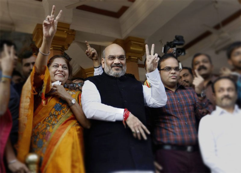 ಅಮಿತ್ ಶಾಗೆ ಅಚ್ಛೇ ದಿನ್: 5 ವರ್ಷಗಳಲ್ಲಿ ಪತ್ನಿಯ ಆದಾಯ 16 ಪಟ್ಟು ಹೆಚ್ಚಳ!