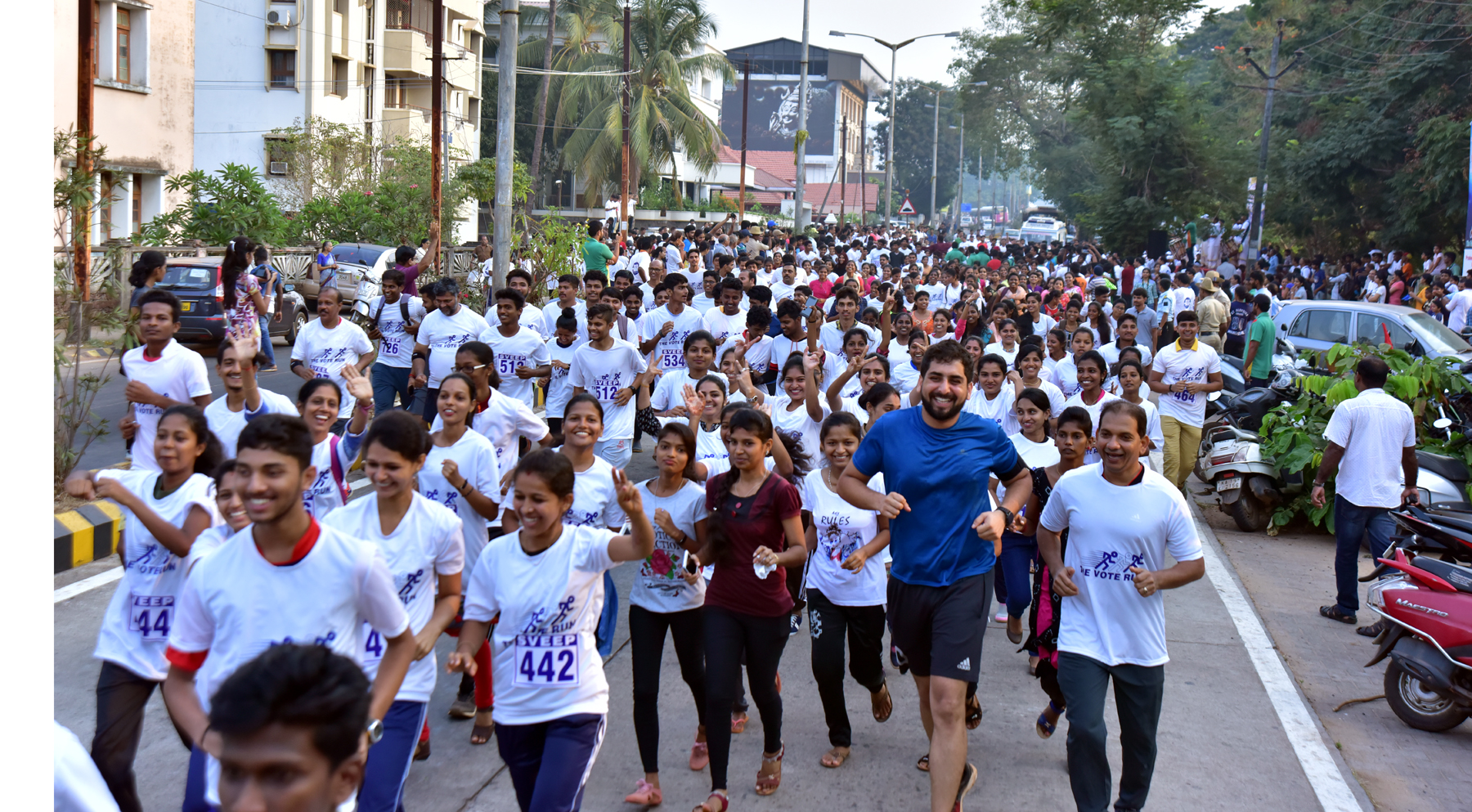 ಮಂಗಳೂರು: ಮತದಾನ ಜಾಗೃತಿಗಾಗಿ ಮ್ಯಾರಥಾನ್