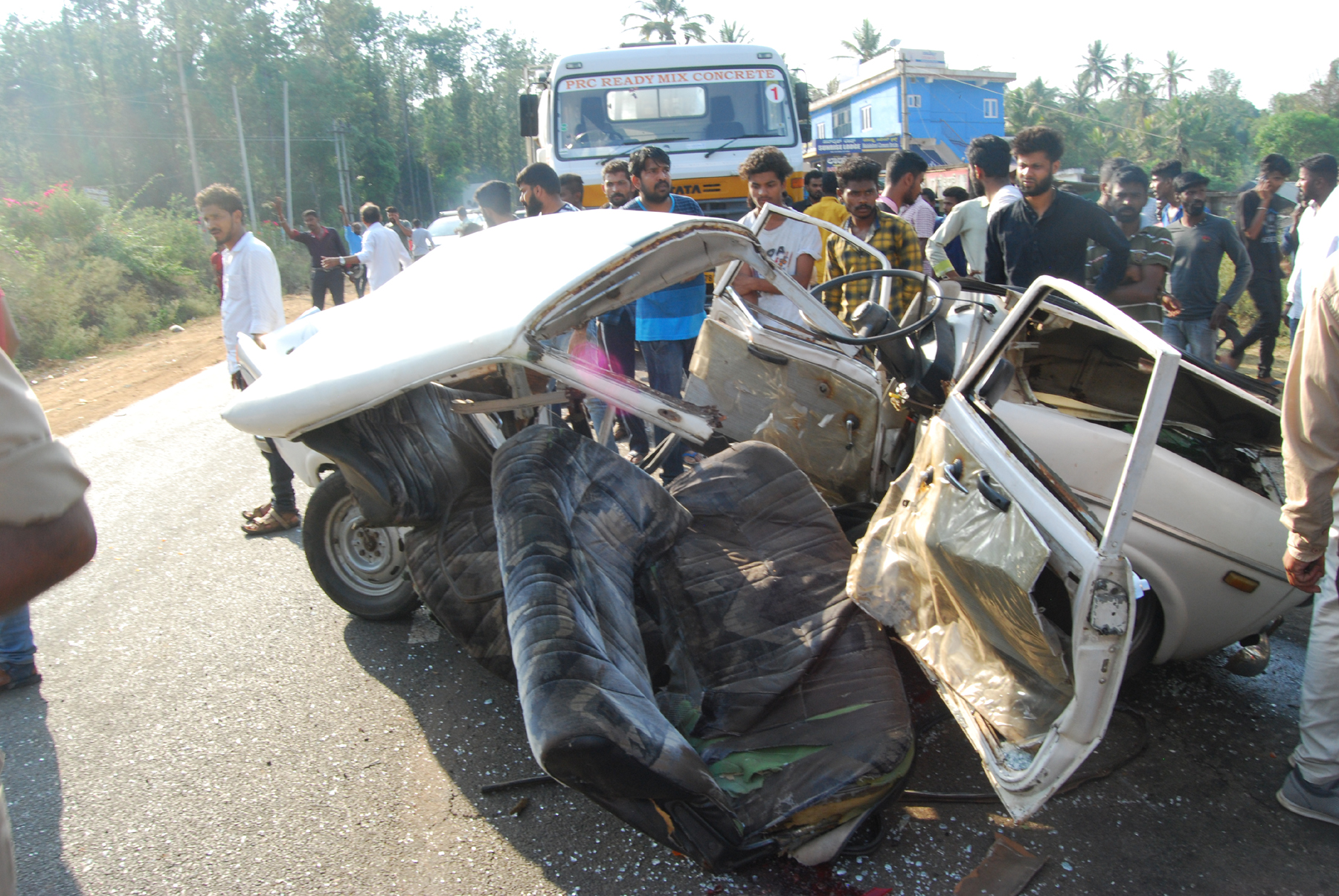 ಲಾರಿ, ಕಾರು ಢಿಕ್ಕಿ: ಕೊಡಗರಹಳ್ಳಿಯಲ್ಲಿ ಇಬ್ಬರ ಸಾವು
