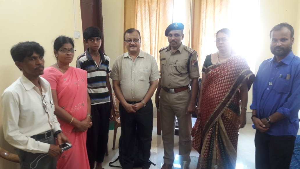 ಉಡುಪಿ: ಮನೆ ಬಿಟ್ಟು ಬಂದ ಬಾಲಕ; ರೈಲ್ವೆ ಪೊಲೀಸರಿಂದ ಮರಳಿ ತಾಯಿ ಮಡಲಿಗೆ