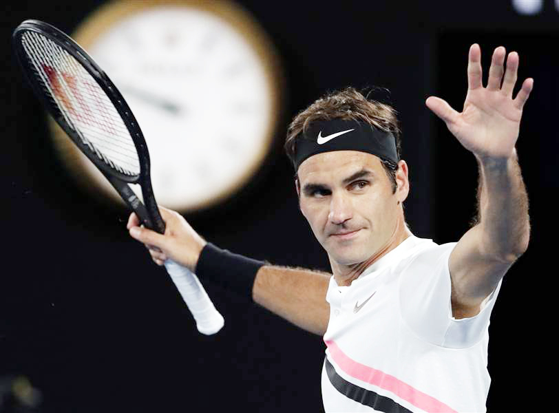 ಟ್ರೋಫಿಗಳ ಶತಕ: ಫೆಡರರ್‌ಗೆ ನಾಲ್ಕನೇ ಸ್ಥಾನ