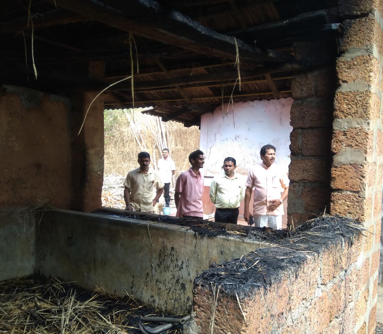 ಪುತ್ತೂರು: ಅಡಕೆ ಗೋದಾಮಿಗೆ ಬೆಂಕಿ; ಲಕ್ಷಾಂತರ ನಷ್ಟ