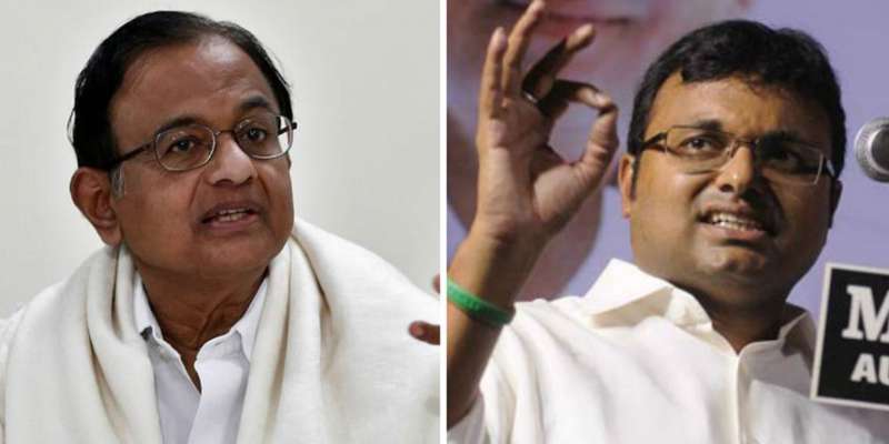 ಏರ್‌ಸೆಲ್-ಮ್ಯಾಕ್ಸಿಸ್ ಪ್ರಕರಣ: ಚಿದಂಬರಂ, ಕಾರ್ತಿ ಬಂಧನ ರಕ್ಷಣೆ ಅವಧಿ ವಿಸ್ತರಣೆ