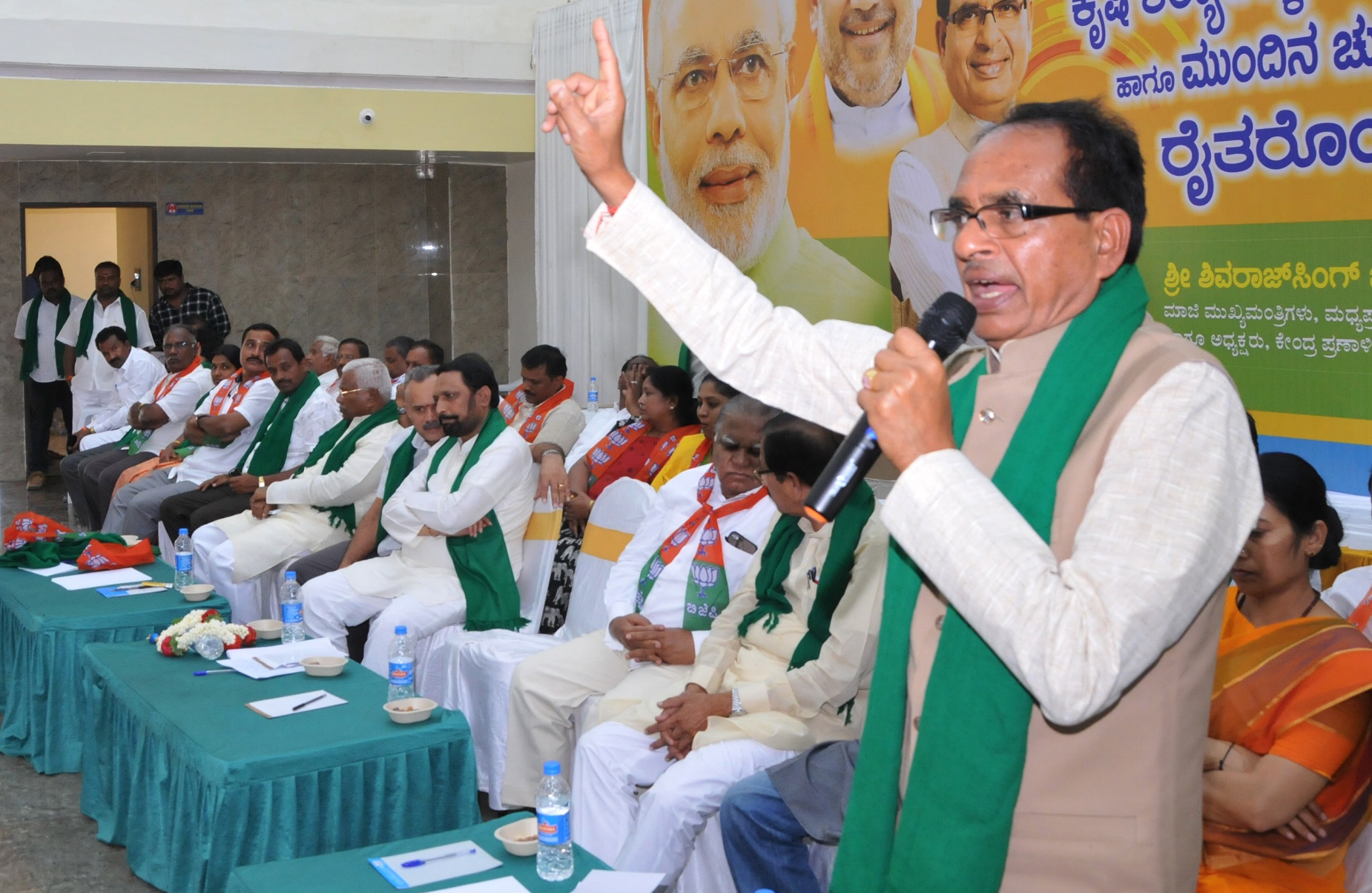 ರಾಜ್ಯದ ಮೈತ್ರಿ ಸರಕಾರದಿಂದ ಅಭಿವೃದ್ಧಿ ನಿರೀಕ್ಷೆ ಅಸಾಧ್ಯ: ಮ.ಪ್ರದೇಶ ಮಾಜಿ ಸಿಎಂ ಶಿವರಾಜ್‍ ಸಿಂಗ್‍ ಚೌಹಾಣ್