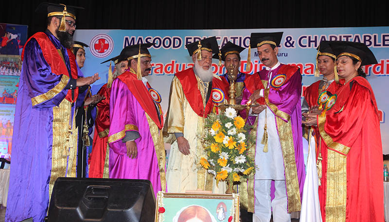 ಮಸೂದ್ ನರ್ಸಿಂಗ್ ಕಾಲೇಜಿನ ಪದವಿ ಪ್ರಧಾನ ಸಮಾರಂಭ