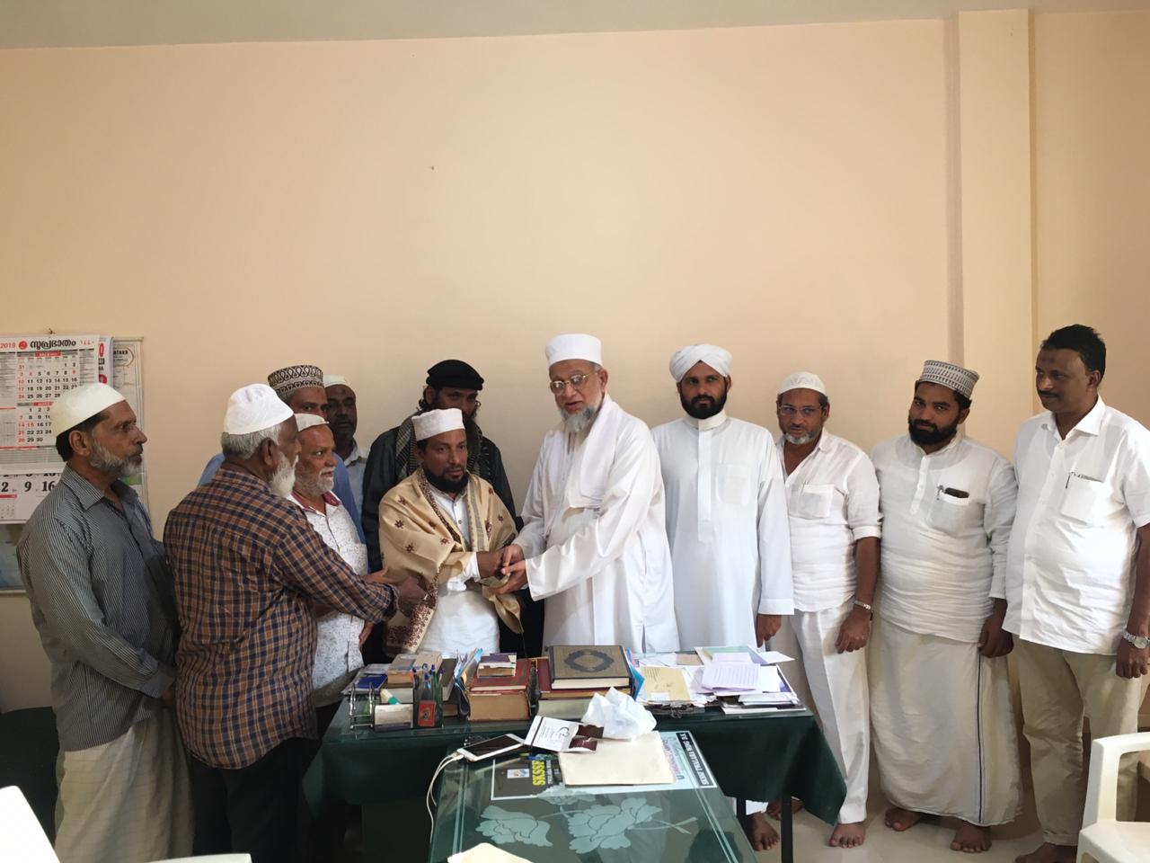 ಮಂಗಳೂರು: ಮುಸ್ಲಿಂ ಲೀಗ್ ಜಿಲ್ಲಾಧ್ಯಕ್ಷರಿಗೆ ಸನ್ಮಾನ