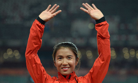 ಹಾಂಗ್ ವಿಶ್ವ ದಾಖಲೆ: 50 ಕಿ.ಮೀ. ನಡಿಗೆ