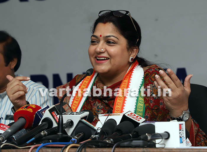 ದೇಶದ ಗಮನ ಸೆಳೆಯುವ ಕಾಂಗ್ರೆಸ್ ಪ್ರಣಾಳಿಕೆ: ಖುಷ್ಬೂ ಸುಂದರ್