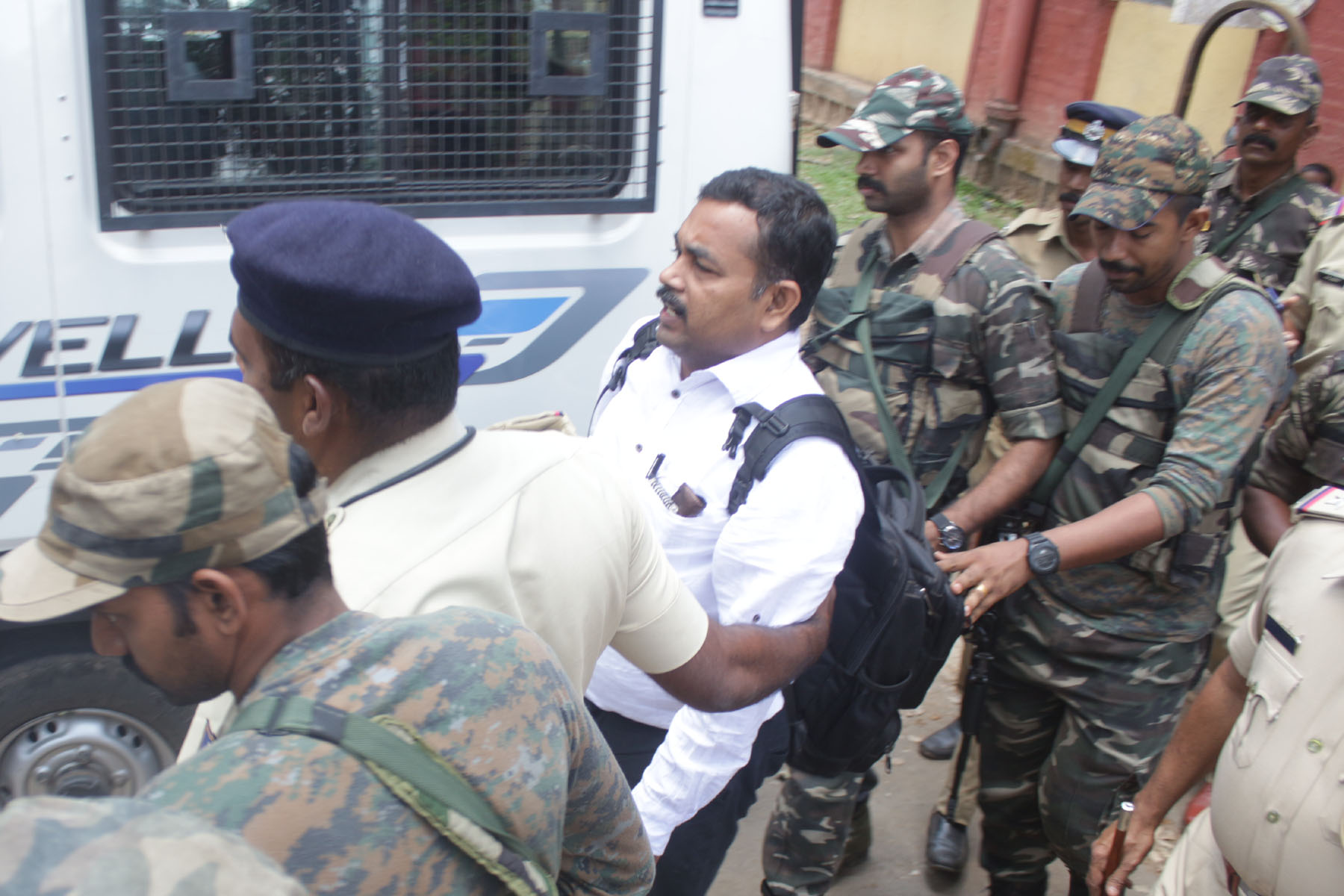 ಶಂಕಿತ ನಕ್ಸಲ್ ಮುಖಂಡ ರೂಪೇಶ್ ಮಡಿಕೇರಿ ನ್ಯಾಯಾಲಯಕ್ಕೆ ಹಾಜರು