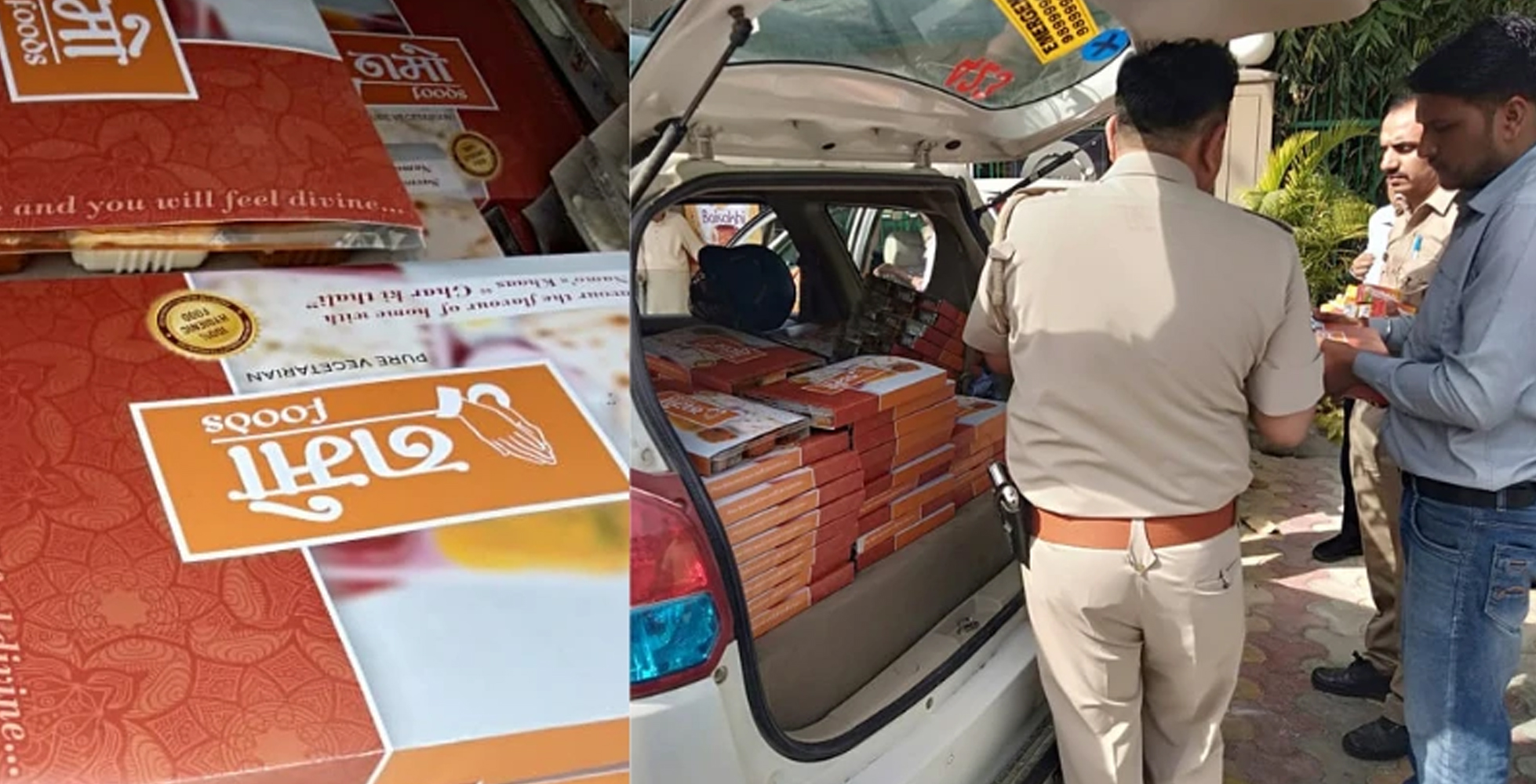 ಮತಗಟ್ಟೆಯಲ್ಲಿ ‘ನಮೋ ಫುಡ್ಸ್’ ಆಹಾರ ಪ್ಯಾಕೆಟ್ ವಿತರಣೆ: ವರದಿ ಕೋರಿದ ಚು. ಆಯೋಗ