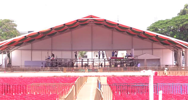 ಮಂಗಳೂರು: ಪ್ರಧಾನಿ ನರೇಂದ್ರ ಮೋದಿ ಸ್ವಾಗತಕ್ಕೆ ಭರದ ಸಿದ್ಧತೆ