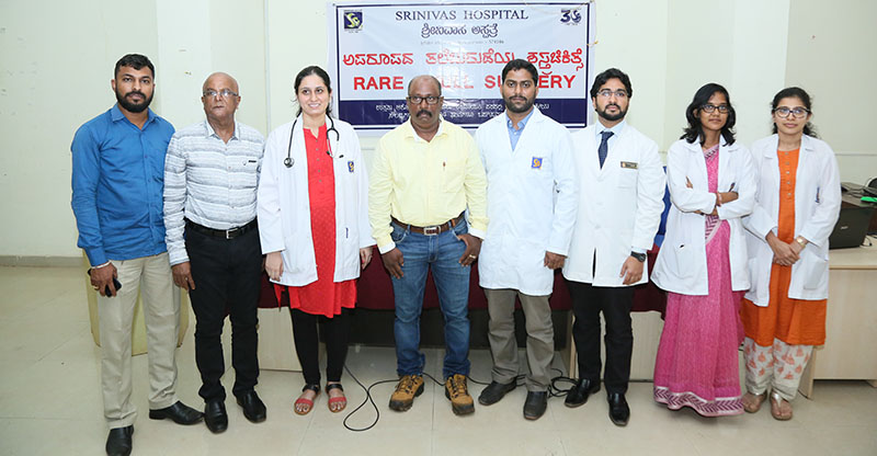 ತಲೆಬುರುಡೆಯ ಮಾಂಸ ತಿನ್ನುತ್ತಿದ್ದ ರೋಗಕ್ಕೆ ಯಶಸ್ವಿ ಚಿಕಿತ್ಸೆ: ಮುಕ್ಕ ಶ್ರೀನಿವಾಸ್ ಆಸ್ಪತ್ರೆ ವೈದ್ಯರಿಂದ ಸಾಧನೆ