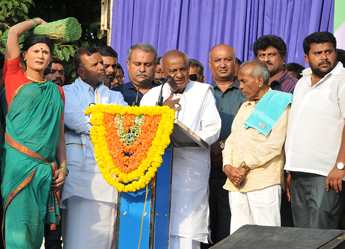 ವಿಜಯಶಂಕರ್ ಗೆಲ್ಲಿಸುವ ಮೂಲಕ ನನ್ನ ಹೋರಾಟ ಸಾಬೀತುಪಡಿಸುತ್ತೇನೆ: ಹೆಚ್.ಡಿ.ದೇವೇಗೌಡ