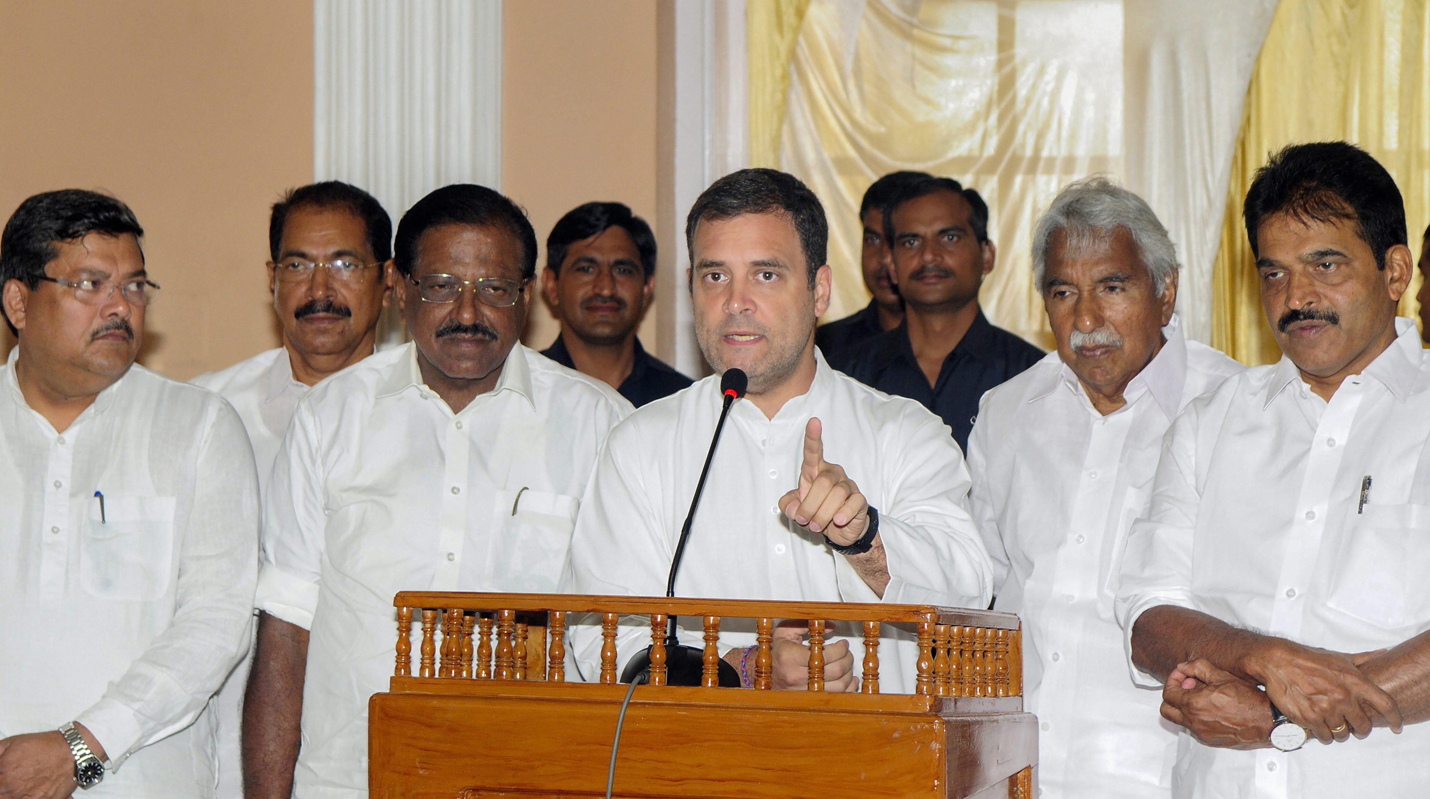 ನನ್ನನ್ನು ನಿಮ್ಮ ಪುತ್ರ, ಉತ್ತಮ ಗೆಳೆಯನೆಂದು ಪರಿಗಣಿಸಿ: ಕೇರಳದಲ್ಲಿ ರಾಹುಲ್ ಗಾಂಧಿ