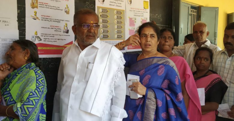 ಮೈಸೂರು-ಕೊಡಗು ಲೋಕಸಭಾ ಕ್ಷೇತ್ರ: ಶೇ. 68.85 ರಷ್ಟು ಮತ ಚಲಾವಣೆ
