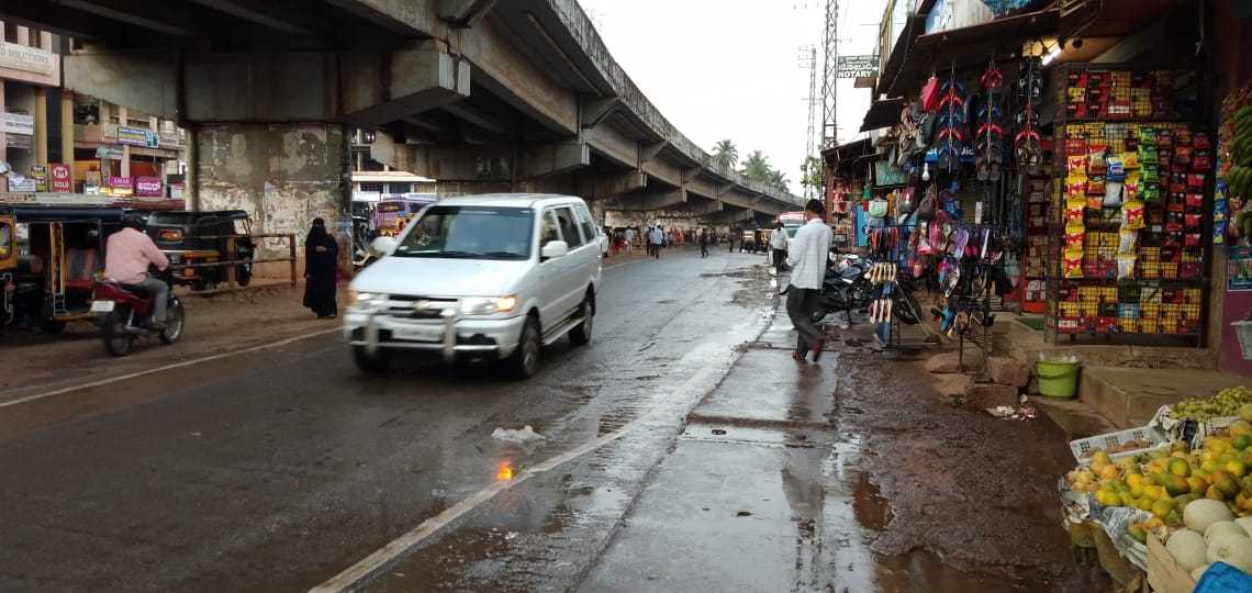 ಬಂಟ್ವಾಳ ತಾಲೂಕಿನ ವಿವಿಧೆಡೆ ಗಾಳಿ, ಸಿಡಿಲು ಸಹಿತ ಮಳೆ