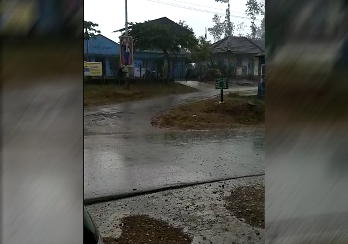 ಮೂಡಿಗೆರೆಯಲ್ಲಿ ಆಲಿಕಲ್ಲು ಮಳೆ: ಕಾಫಿ ಬೆಳೆಗಾರರಲ್ಲಿ ಆತಂಕ