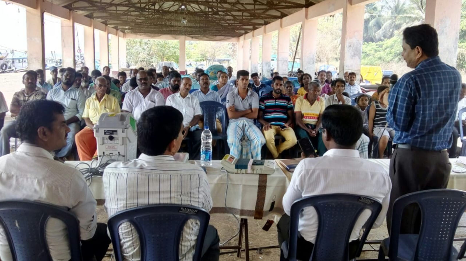 ಕೋಡಿಬೆಂಗ್ರೆ: ಮೀನುಗಾರರಿಗೆ ಸ್ವೀಪ್ ಕಾರ್ಯಕ್ರಮ