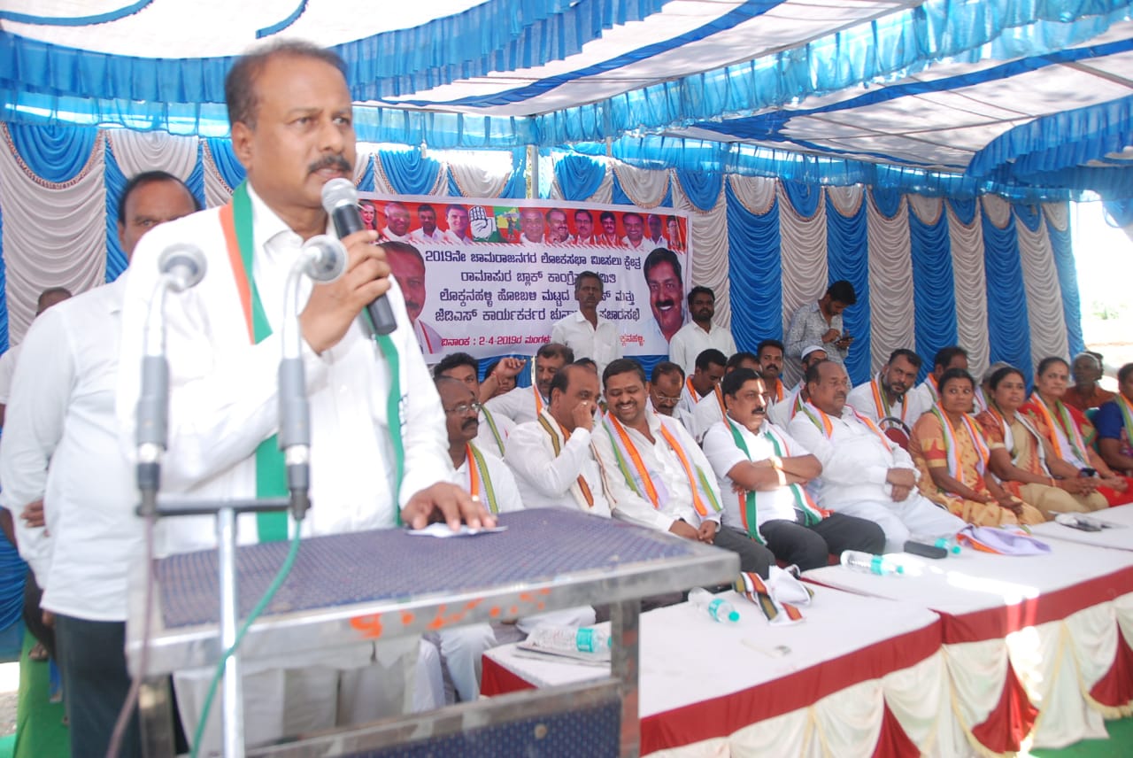 ಅಭಿವೃದ್ಧಿ ಕಾರ್ಯಗಳೇ ಗೆಲುವಿಗೆ ಶ್ರೀರಕ್ಷೆ: ಸಂಸದ ಧ್ರುವನಾರಾಯಣ್
