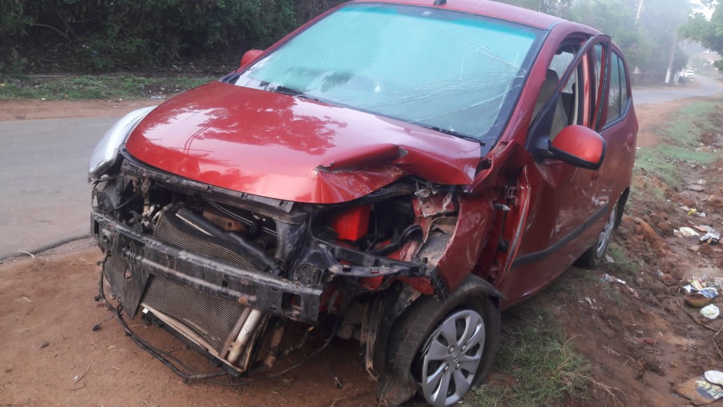 ಕಾರು ಅಪಘಾತ: ಯುವಕ ಸ್ಥಳದಲ್ಲೇ ಸಾವು
