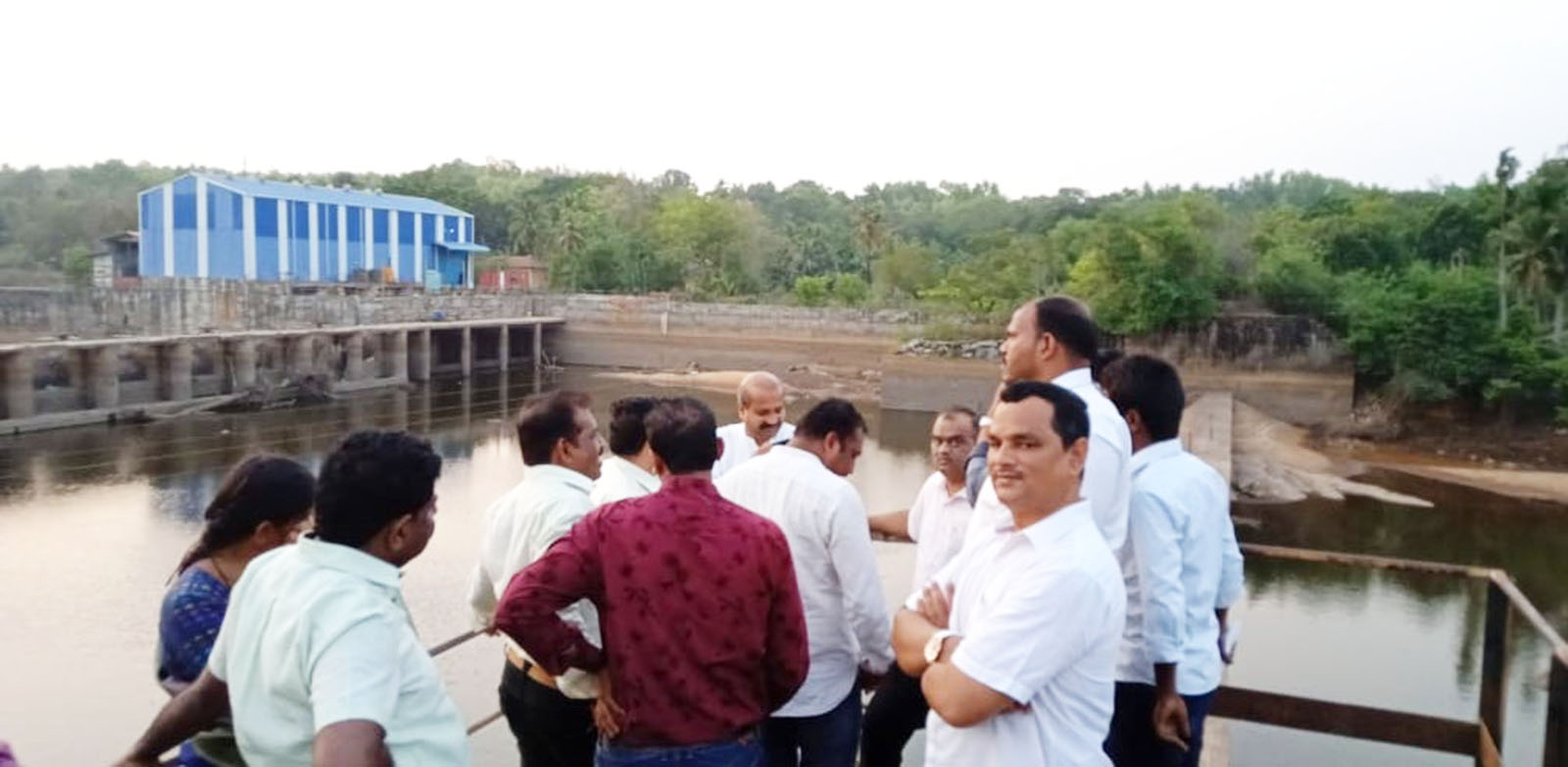 ​ಬಜೆ ಅಣೆಕಟ್ಟಿಗೆ ಶಾಸಕ ರಘುಪತಿ ಭಟ್ ಭೇಟಿ, ಪರಿಶೀಲನೆ