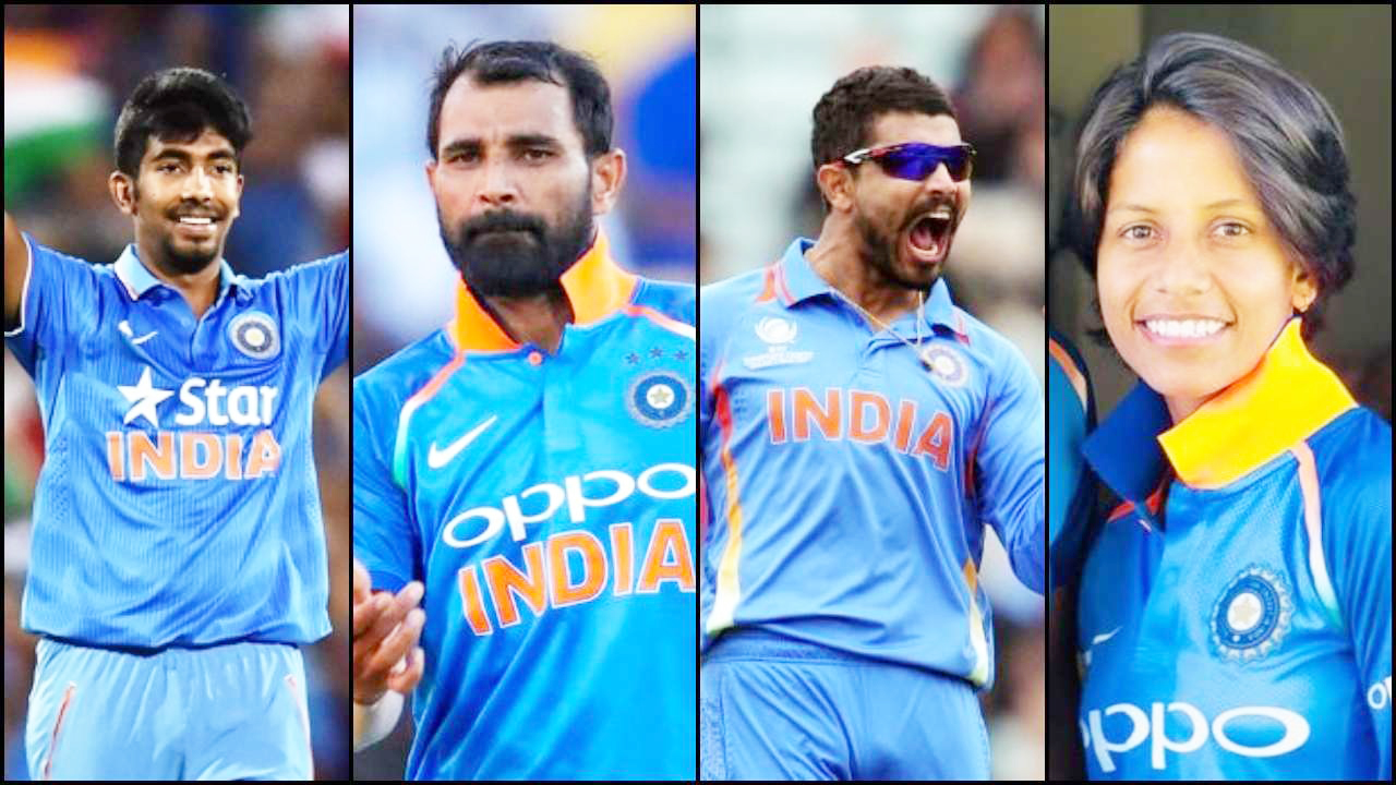 ಅರ್ಜುನ ಪ್ರಶಸ್ತಿಗೆ ಬಿಸಿಸಿಐನಿಂದ ಬುಮ್ರಾ, ಶಮಿ, ಜಡೇಜ, ಪೂನಮ್ ಹೆಸರು ಶಿಫಾರಸು