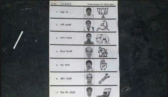 ಇವಿಎಂಗಳಲ್ಲಿ ಕಮಲ ಚಿಹ್ನೆಯ ಕೆಳಗೆ ‘ಬಿಜೆಪಿ’ ಎಂಬ ಬರಹ: ವಿಪಕ್ಷಗಳ ಆರೋಪ
