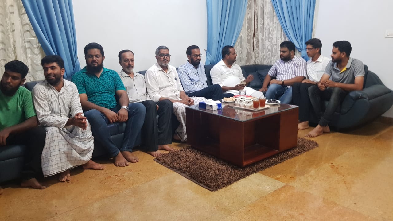 ಹಜಾಜ್ ಹಾಜಿ ಮನೆಗೆ ಯು.ಟಿ.ಖಾದರ್ ಭೇಟಿ